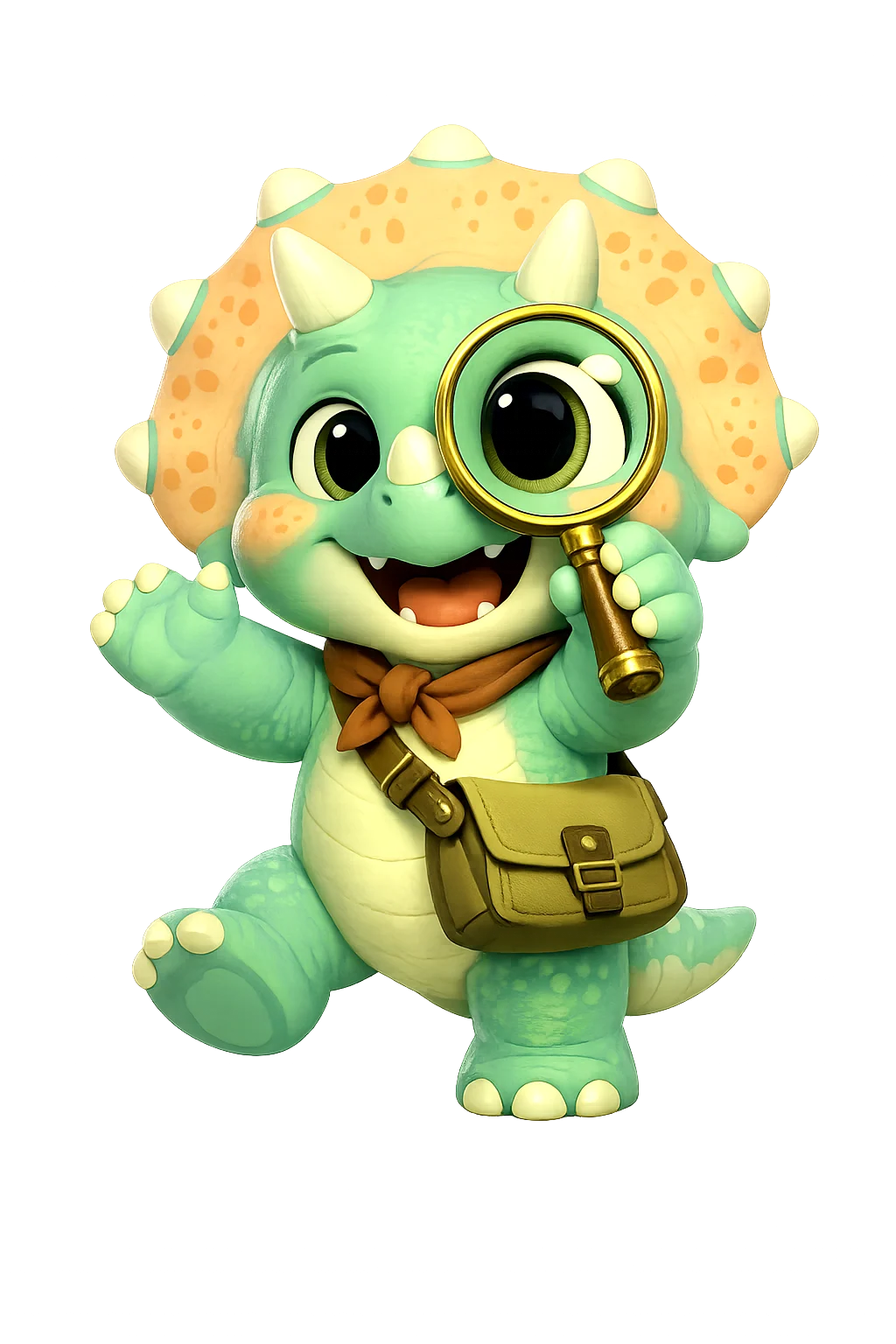 Dottie, the Dinoferndale guide